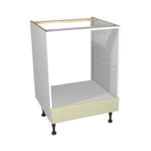 Wickes Ohio Cream Shaker Built Under Oven Unit - 600mm