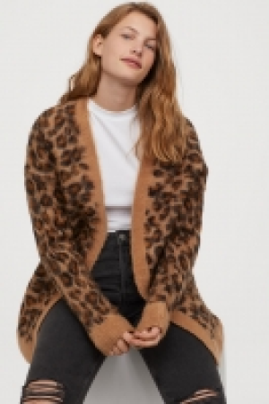  Jacquard-knit cardigan £18.00