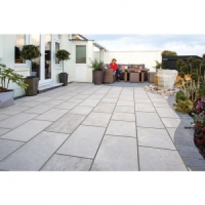Marshalls Lazaro Marble Smooth Shell Paving Slab Mixed Size  £1,140.00