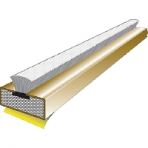 4FireDoors Intumescent Fire & Smoke Seal - Brown 10 x 4mm Si £7.50
