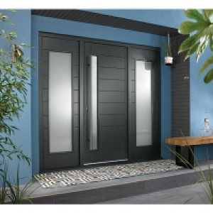 JCI Ultimate Door Frame with 457 mm Double Side Light Grey -