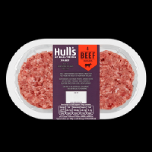 Hulls Beef Burgers £1.39