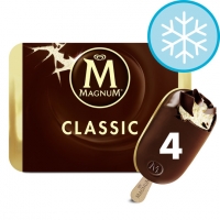 Tesco  Magnum Classic Ice Cream 4 X 110Ml