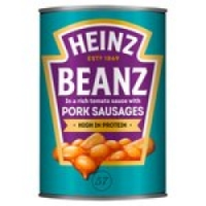 Heinz Beanz and Pork Sausages £1.20