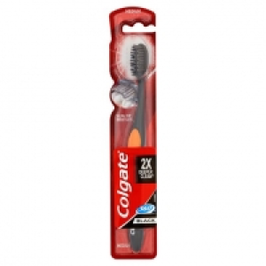 Tesco  Colgate 360 Charcoal Manual Toothbrush