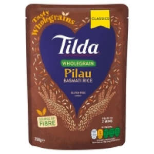 Tesco  Tilda Wholegrain Pilau Basmati Rice Classic 250G
