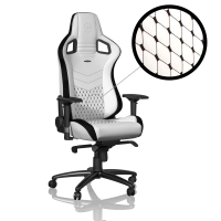 Overclockers Noblechairs noblechairs EPIC Gaming Chair - White/Black