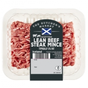 The Butchers Market Scottish Lean Beef Steak Mince Typicall £3.00