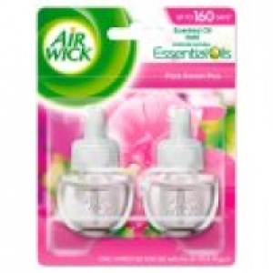 Air Wick Scented Oil Electrical Plug-In Refill, Pink Sweet Pea - 2 Re