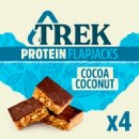 Asda Trek Cocoa Coconut Protein Flapjack Bars