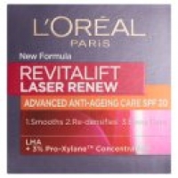 Asda Loreal Paris Revitalift Laser Renew Anti-Ageing Cream SPF 20