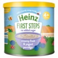 Asda Heinz Fruit & Yogurt Baby Porridge 4m+