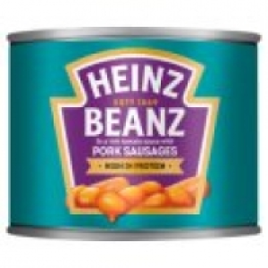 Heinz Beanz with Pork Sausages in Tomato Sauce