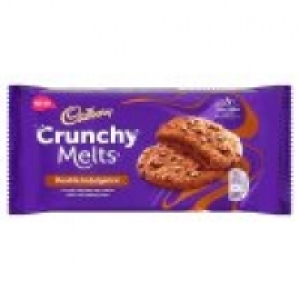 Asda Cadbury Crunchy Melts Double Indulgence Chocolate Chip Cookies