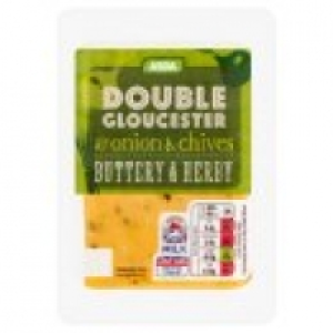 Asda Double Gloucester with Onion & Chives