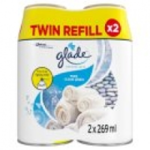 Asda Glade Automatic Spray Refills, Clean Linen - 2 Refills