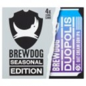 Asda Brewdog Seasonal Edition Duopolis Oat Cream DDH IPA