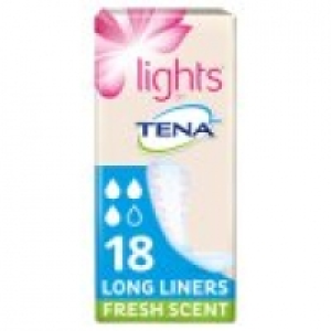 Asda Lights By Tena Long Liners with Fresh Scent