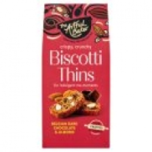 The Artful Baker Biscotti Thins Belgian Dark Chocolate & Almond
