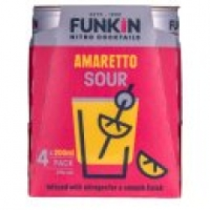 Asda Funkin Nitro Cocktails Amaretto Sour