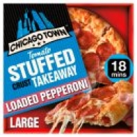 Asda Chicago Town Takeaway Large Stuffed Pepperoni Pizza