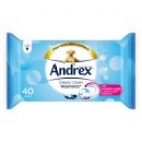 Asda Andrex Washlets Classic Clean Wipes