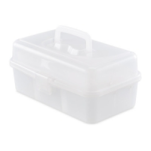 Aldi  So Crafty Clear Hobby Storage Case