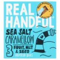 Asda Real Handful 3 Sea Salt Caramellow Fruit, Nut & Seed Protein Bars