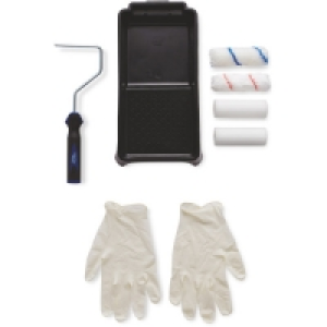 7 Piece Mini Roller Set With Tray
