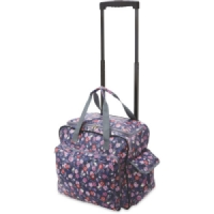 Aldi  So Crafty Floral Hobby Trolley