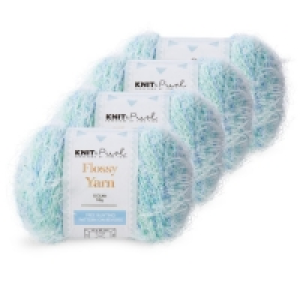 Ocean Flossy Cosy Knit Yarn 4 Pack