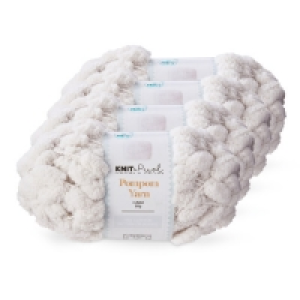 Lunar Pom Pom Cosy Knit Yarn 4 Pack