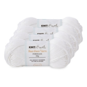Bamboo Porcelain Natural Yarn 4 Pack