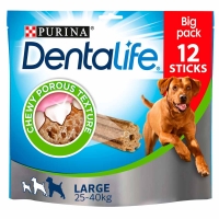 Wilko  Dentalife 12 pack Large Dog Chew Large 426g