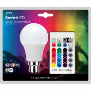 TCP 1 pack Bayonet B22/BC LED 3.5W RGB Remote-Cont rolled Cl £5.00