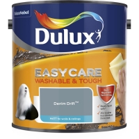 Wilko  Dulux Easycare Matt Emulsion Paint Denim Drift 2.5L