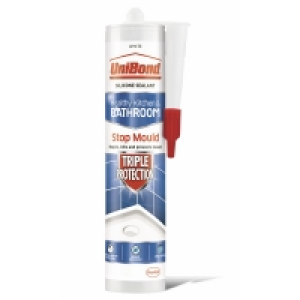 Unibond Shower Bathroom and Kitchen Triple Protect ion White £6.40