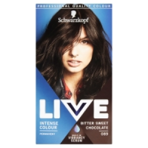 Schwarzkopf LIVE Intense Colour Bitter Sweet Chocolate 089 P £4.50
