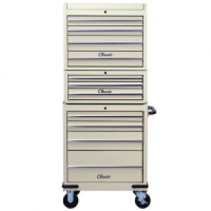 Hilka Classic 11 Drawer Mobile Combination Unit - Cream £480.00
