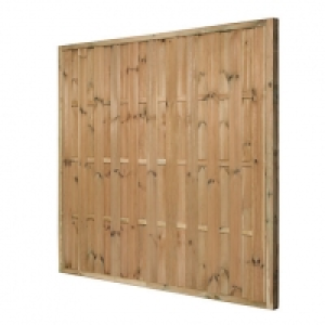 Forest Garden Pressure Treated Vertical Hit & Miss Fence Pan £216.00