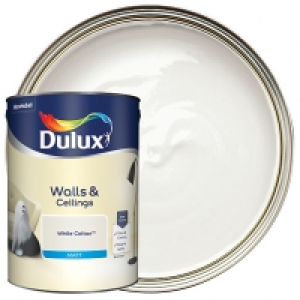 Dulux - White Cotton - Matt Emulsion Paint 5L £26.00