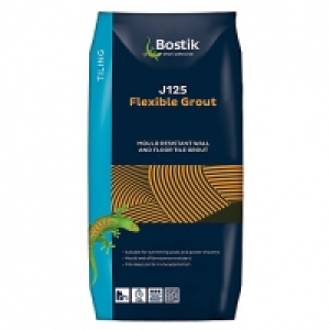 Bostik Flexible Tile Grout J125 5kg White