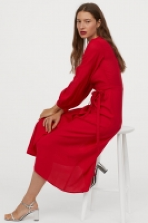  V-neck wrap dress £16.00