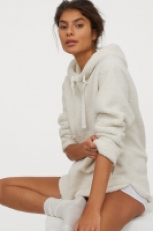  Pile hooded top £12.00
