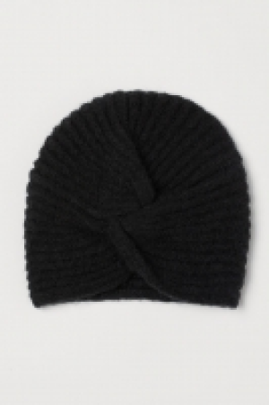  Rib-knit turban £5.00