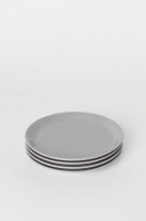 HM   4-pack ceramic plates