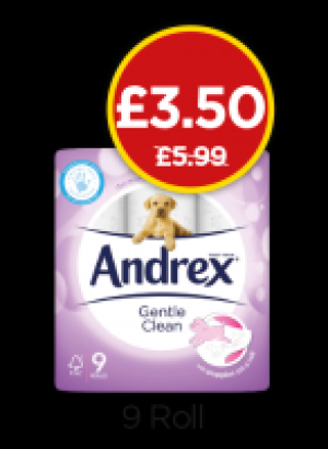 Andrex Gentle Clean Toilet Tissue £3.50