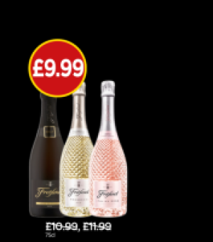 Budgens  Freixenet Prosecco D.O.C, Italian Rose, Cordon Negro Gran Se