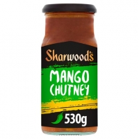Tesco  Sharwoods Green Label Mango Chutney 530G
