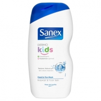 Tesco  Sanex Dermo Kids Body Wash & Foam Bath 500Ml